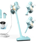 Corded Stick Vacuum Cleaner 450W, Lightweight 2-In-1 Handheld with Beast Suction, Bagless HEPA Filter, Large Dust Cup, 20Ft Power Cord