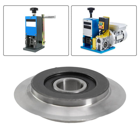 Built Tough Bearing Steel Replacement Blade For Wire Stripping Machine, 53mm with 12mm bore and 3mm keyway, for cable cutter.