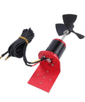 Brushless Underwater Thruster For RC Ships And Submarines, 6Kg Thrust 34Mm Motor, Sealed All Metal Body, 3 Vane Propeller