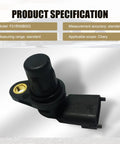 Plug And Play Camshaft Position Sensor Replacement For EPC Fault Light And Weak Start Sealing Ring Included Fits Ford And Chery Models Part F01R00B003 Reliable Ignition And Fuel Timing Sensor black plastic sensor with sealing ring