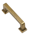 Solid Cabinet Pulls And Handles 10 Pack In Brushed Antique Brass Dope Durable Three Point Six Inch Length Kitchen Cabinet Hardware