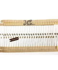 Massive 2425 Pieces Carbon Film Resistor Kit With 75 Values From 1 Ohm To 1M Ohm 1/8W Low Noise High Precision Assortment Set shown