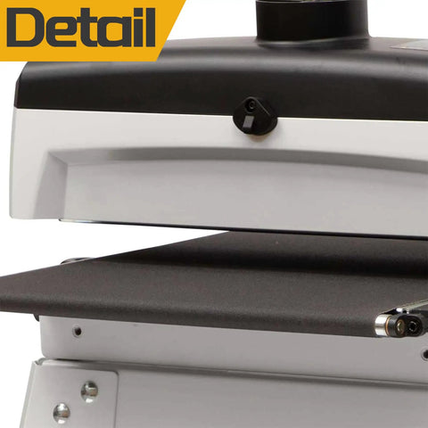 Close-up of a Replacement Drum Sander Conveyor Belt 120 Grit For 22-3/8 Inch By 47-1/2 Inch on Jet sander model 22-44 Plus
