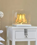 Nightstand with a secured drawer using a 2 Pieces Stainless Steel Gate Lock Hasp Set For Doors Cabinets Closets And More 3 Inch Silver Durable Rustproof Polished Surface Packlock Clasp Latch.
