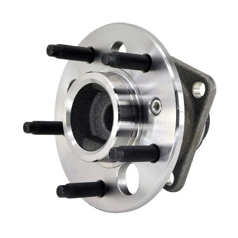 Rear Wheel Hub Bearing Assembly Replacement For Chevy Classic Malibu Olds Alero Pontiac Grand Am, 5 Bolt, Left Or Right, ABS Sensor Cap, 4 Bolt Square Flange, Durable Automotive Wheel Hub