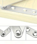 Close-up of Six Pack Heavy Duty 360 Degree Concealed Hinges For Cabinets And Doors Stainless Steel Flush Mount Fittings