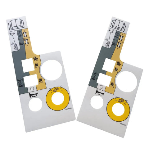 Top Shelf Replacement Control Box Decal For Skyjack Scissor Lift Equipment 156885 156885Sj Uv Resistant Pictorial Label Shop Pro Ready No Sweat Swap