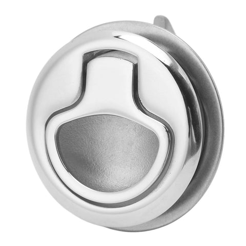 316 stainless steel flush-mount boat pull handle for marine lockers