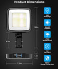 2 Pack 150W LED Parking Lot Light With Dusk To Dawn 21000 Lumens IP66 Waterproof Outdoor Flood Light dimensions