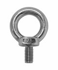 M8 eyebolt from 4 Pack Shoulder Eye Bolts Kit Heavy Duty Stainless Steel Eyebolts For Tie Down Anchoring Lifting Ring Threaded Eyebolts