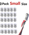 Ceramic wire nuts, 30-pack small size, high-temp connectors for 18-8 AWG wires