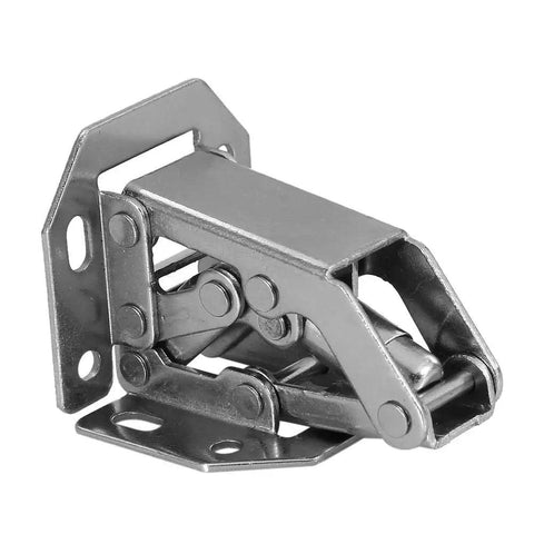 Hidden Cabinet Hinges With Soft Close, Cold Rolled Steel 10 Pack, Concealed Folding Door Hardware For Kitchen Cabinets And Wardrobes, Rust Resistant, Super Smooth Quiet Closing hinge close-up