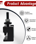 Front view of black metal Findmall OXA #2 quick-change tool holder for lathe