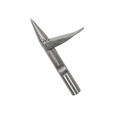 3 Inch Stainless Steel Spearfishing Speartip With 6mm Thread For JBL Spearguns Rock Point Single Wing Barb Ice Fishing Ready Gear