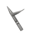 3 Inch Stainless Steel Spearfishing Speartip With 6mm Thread For JBL Spearguns Rock Point Single Wing Barb Ice Fishing Ready Cold Water Precision Hunting Gear