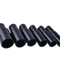 Half Inch Drive Harmonic Balancer Socket Set For Crank Bolts in various sizes, showing six heavy-duty sockets designed for enhanced torque.