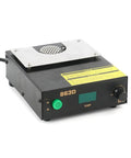 Digital 863D Soldering Preheating Station with 530W pro grade hot and cold air gun, front view displaying control panel and vent.