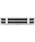 18 Inch Linear Slot Diffuser With Dual 2 Slot Design White Decorative Air Vent Cover For Ceiling Walls And Floors Sleek Aluminum Grille