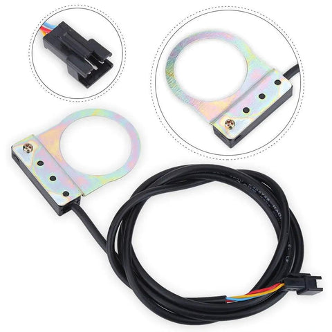 Ride Ready Electric Bike Pedal Assist Sensor With 12 Magnetic PAS System For Mountain Bikes High Tech Speed Sensor Ergonomic Pedal Assist Module E Bike Accessory To Boost Power On Tough Hills