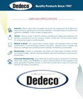 Image highlighting Dedeco's limitless applications for Half Inch TC Snap-On Radial Bristle Discs Set With Thermoplastic Construction.
