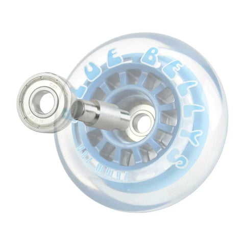 Inline Skate Axles And Aluminum Spacers Kit 8 Pack 6mm Axles With 8mm Bearings Compatibility on roller wheel