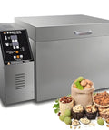 Hassle Free Electric Nut Roaster Machine With Quick Temperature Dial And Digital Timer for roasting almonds and cashews.