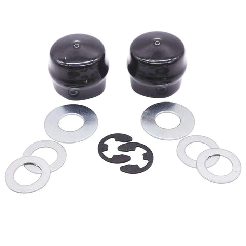 Front Wheel Axle Hardware Replacement Kit For Lawn Tractors With Hub Cap Washers And E Clip Fits Craftsman Poulan Husqvarna R27434