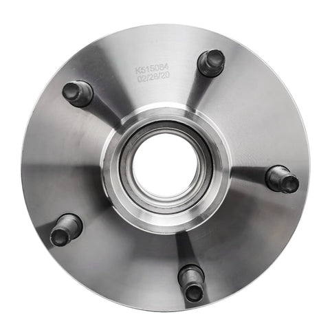 Front Wheel Hub And Bearing Assembly Pair For 2000 2001 Dodge Ram 1500 2WD 5 Lug 2 Piece Replacement With Tone Ring ABS