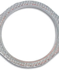 Exhaust gasket, Vibrant 2-bolt high-temperature, 2-3/4 inch, metallic silver