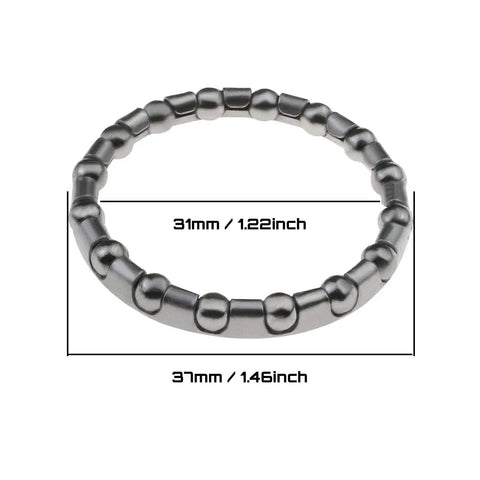 Ten Pack Bicycle Ball Bearings One And One Eighth Inch Headset Bearing With Sixteen Balls For MTB And Road Bikes Replacement Parts