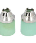 Pro Grade Plasma Cutting Torch Nozzle Protective Cover 2 Pack for P80 Cutter, fiberglass copper construction