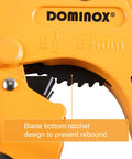 Beefy Heavy Duty Ratchet PVC Pipe Cutter Up To Two And A Half Inch For PEX PVC PPR And Plastic Hoses Aluminum Alloy Body