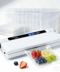 Powerful 75KPa Vacuum Sealer Machine With Dry And Wet Modes, Fast Seal, Digital Countdown Timer, LED Indicator, Includes 20 Bags