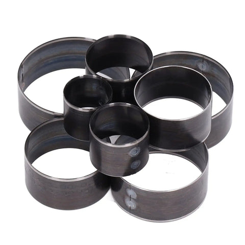 8 Piece Precision Alloy Steel Leather Punch Tool Set With Round Dies 25mm To 60mm for DIY Crafters and Leatherworkers