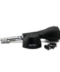 Embroidery Hole Punch Tool Must Have with Adjustable Tip Sizes and Collar, three black tips, ideal for fabric and craft projects.