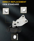Heavy Duty Engine Motor And Transmission Mount Kit For Smart Fortwo 2008 To 2015 1.0 Liter showing detailed OEM standard replacement part.