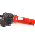 CCTI Electric Cutting Edge Saw RCS-40A Mighty 1100W Rebar Cutter with red handle for cutting steel rods and piping.