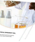 Two Pack Glass Sticks for Electrostatic Experiments in junior high school physics lab with beaker and pipette in use