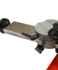 Close-up of Circular Saw Blade Sharpener 370W Angle Mill Grinder With Water Cooling Tank, showcasing precision alloy edge restorer.