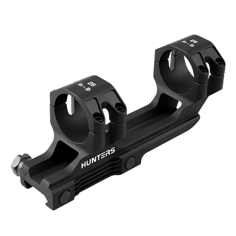 Rugged 30mm Picatinny Cantilever Scope Mount for Precision Rifles, 1.43 Inch Center Height, CNC Machined 6061 T6 Aluminum