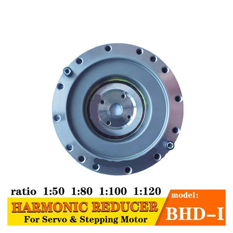 Next Level Precision Flat Type Harmonic Drive Reducer Gearbox HST14 17 20 25 32 Series close-up view with mounting holes.