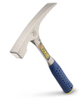 20 Oz Masonry Hammer With Forged Steel Construction And Shock Reduction Grip Pro Grade Workhorse Bricklaying And Chipping Tool USA Made