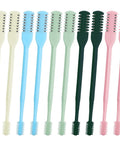 2-In-1 Nasal Hair Cutter With Double Sided Nose Hair Knife For Men And Women, multiple colors, ergonomic grip, silicone brush