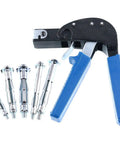 Heavy Duty Wall Anchor Gun Kit With Molly Bolts And Hollow Drive Anchors 18 Piece Assortment For Cavity Walls And Plasterboard Fixing