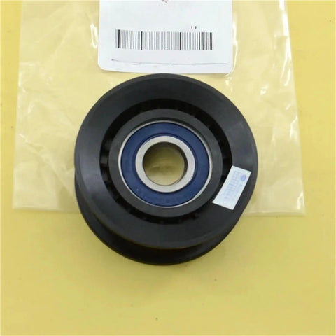 Heavy Duty Belt Tensioner Idler Pulley Kit For Dodge Grand Cherokee 5281374AA 5281266AA 5281301AA Fits Chrysler Engines, black pulley
