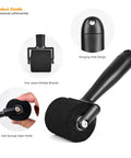 All In One Vinyl Wrap Roller Kit Pro Grade 2 In 1 Rivet Brush Applicator with Weeding Pin, sponge seam roller and details
