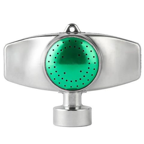 Heavy Duty Metal Lawn Sprinkler Head For Hose Gentle Water Flow With Adjustable Spray Covers Up To 30 Feet Rust Resistant Alloy Build