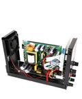 Adjustable Lab DC Power Supply 0 To 30V 0 To 10A Bench Regulated Switching PSU internal components with fan and circuit board
