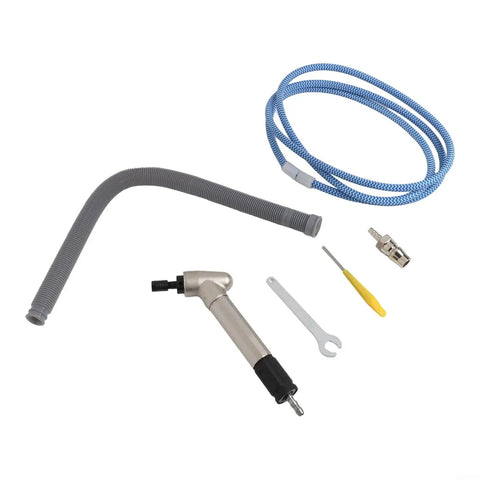 High Octane Pneumatic Air Die Grinder Tool Kit with hose and accessories for polishing and carving tasks.