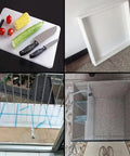 White HDPE Plastic Sheet One Eighth Inch Thick Twelve By Sixteen Inch For Machining And DIY Projects Great For Home Improvement